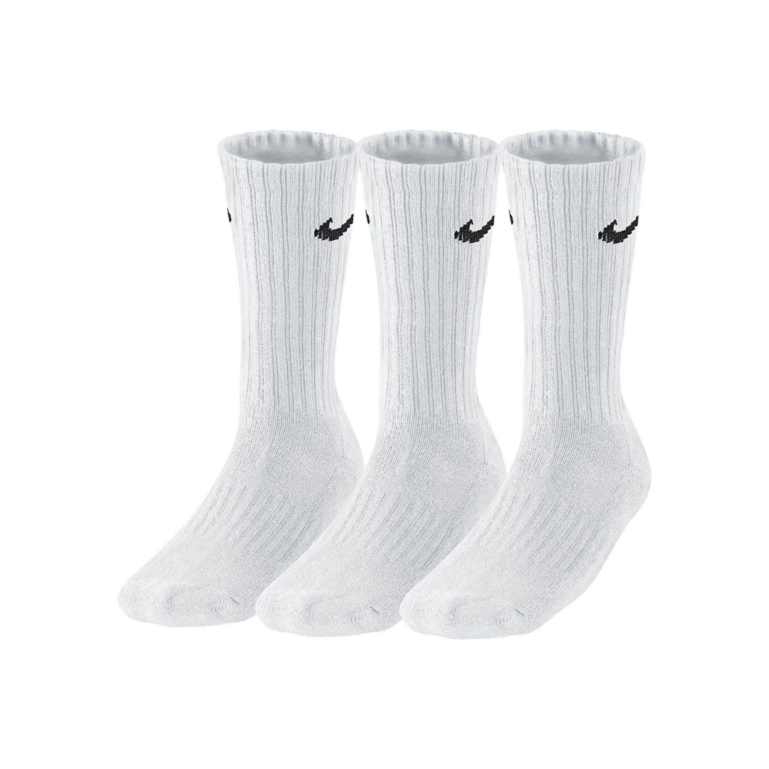 Skarpety Nike Cushioned Training Crew – 3 pary – białe